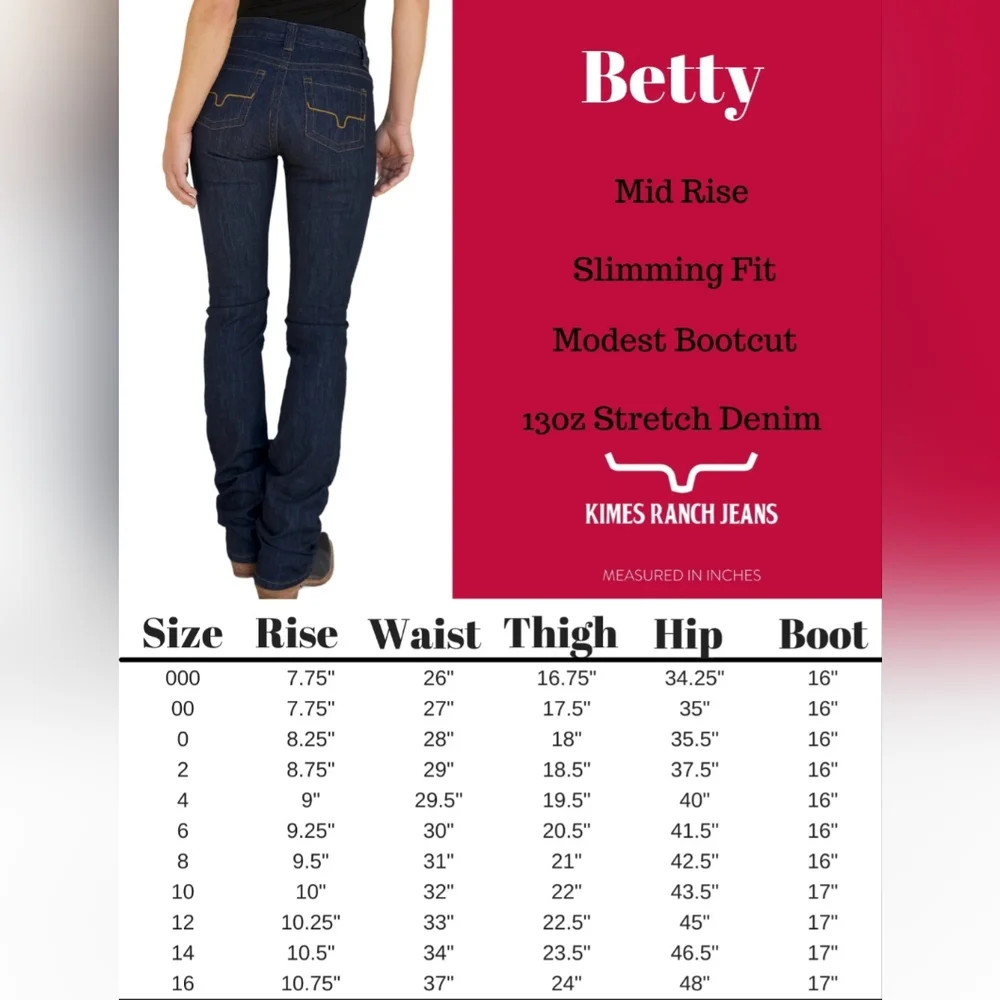 Kimes Ranch Women's Dark Blue Boot Cut Jeans - Picture 6 of 16